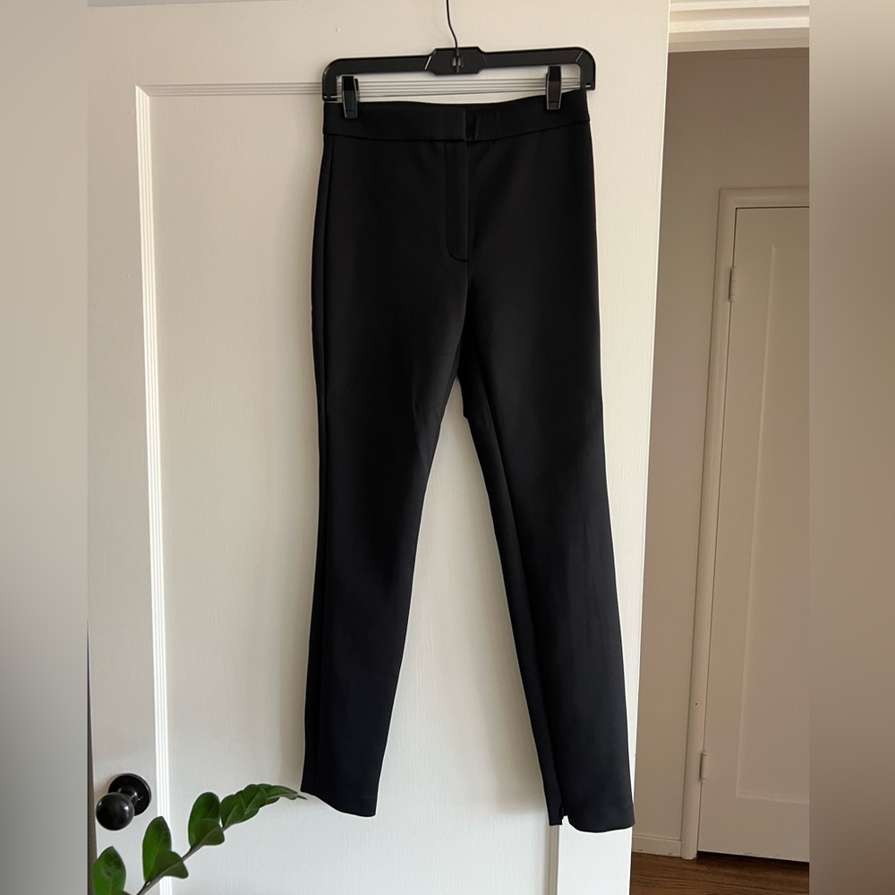 Theory Black Straight leg pants